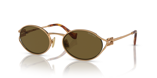 MIU MIU LENTE DE SOL CAFE OBSCURO