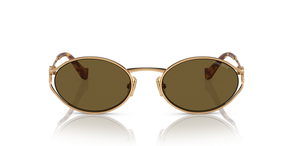 MIU MIU LENTE DE SOL CAFE OBSCURO
