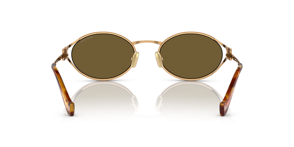 MIU MIU LENTE DE SOL CAFE OBSCURO