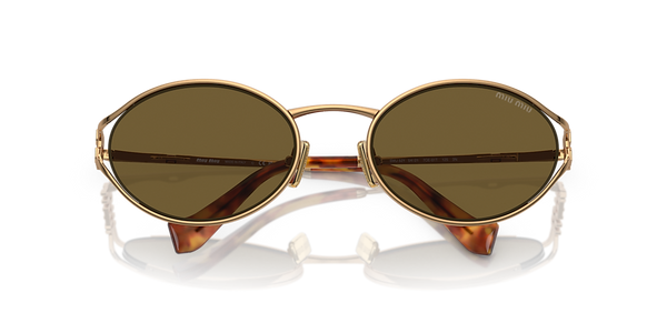 MIU MIU LENTE DE SOL CAFE OBSCURO