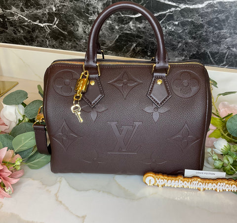 Louis Vuitton Speedy Bandoulière 25 chocolate