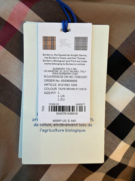 Burberry short sleeve Claverdon
